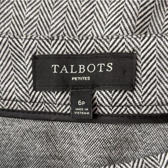 Talbots Herringbone Pencil Skirt 6P - Picture 8 of 9